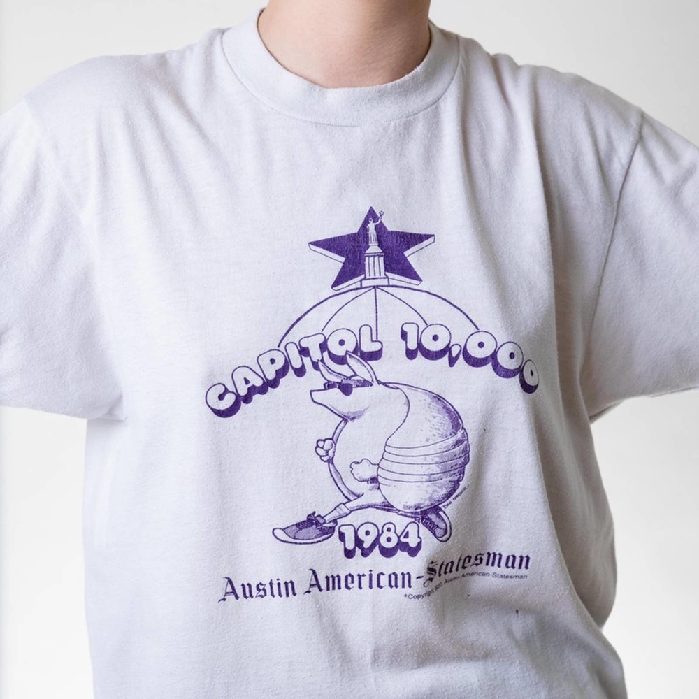 “Capitol 10,000” single stitch tee from the 80’s.